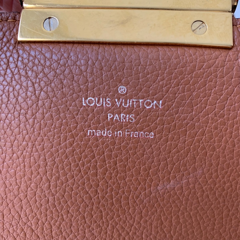 AUTH LOUIS VUITTON OLYMP CAMEL MM - Picture 4 of 8